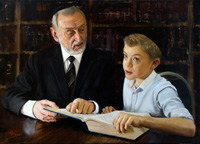 Rabbi teaching